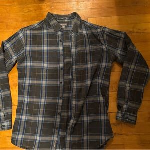 Eddie Bauer Men’s Flannel Button-Up Size TL